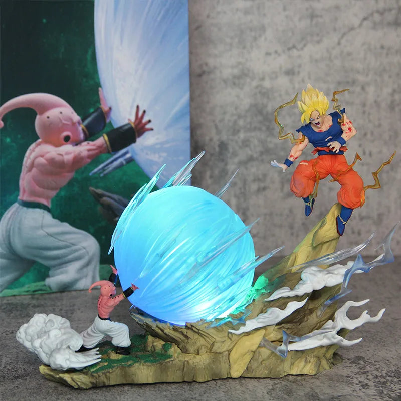 GOKU VS KID BUU - 21 CM