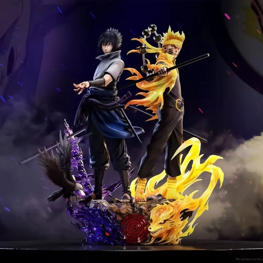 NARUTO Y SASUKE - POR SEPARADO - 38 CM